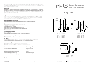 Bruksanvisning Nivito RH-105 Rhythm Blandare