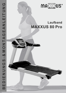 Bedienungsanleitung Maxxus 80 PRO Laufband