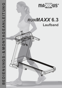 Bedienungsanleitung Maxxus RunMaxx 6.3 Laufband