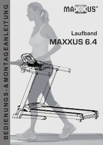 Bedienungsanleitung Maxxus RunMaxx 6.4 Laufband