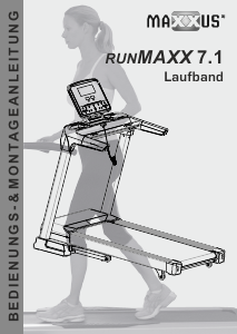 Bedienungsanleitung Maxxus RunMaxx 7.1 Laufband