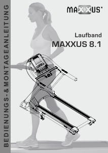Bedienungsanleitung Maxxus RunMaxx 8.1 Laufband
