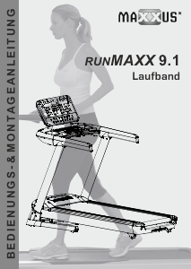 Bedienungsanleitung Maxxus RunMaxx 9.1 Laufband