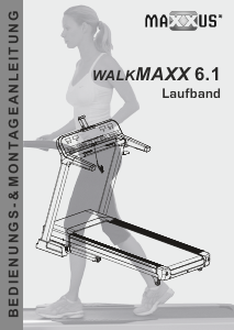 Bedienungsanleitung Maxxus WalkMaxx 6.1 Laufband