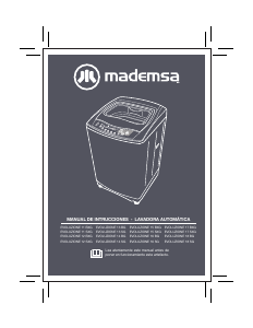 Manual de uso Mademsa Evoluzione 14 BG Lavadora