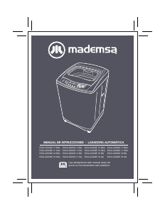 Manual de uso Mademsa Evoluzione 15 SXG Lavadora