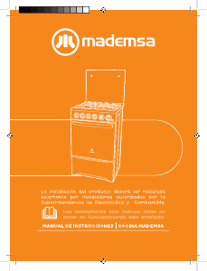 Manual de uso Mademsa 713B Cocina