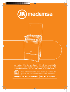 Manual de uso Mademsa 775X Cocina