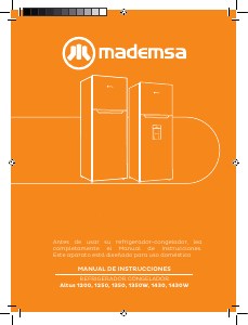 Manual de uso Mademsa Altus 1200 Frigorífico combinado