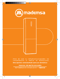 Manual de uso Mademsa MBF60X Frigorífico combinado