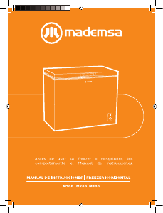 Manual de uso Mademsa M200 Congelador