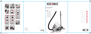 Mode d’emploi Koenic KVC 3121 A Aspirateur