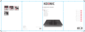 Manual de uso Koenic KIP 2431 Placa