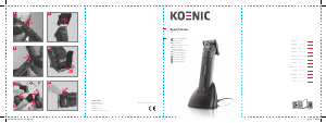Εγχειρίδιο Koenic KBT 200 Μηχανή περιποίησης γενειάδας