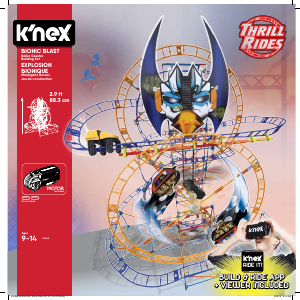 Käyttöohje K'nex set 34048 Thrill Rides Bionic Blast