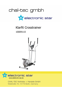 Handleiding Klarfit Ellifit FX 250 Crosstrainer