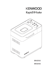 Käyttöohje Kenwood BM256 RapidBake Leipäkone