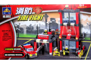 Brugsanvisning Kazi set 8052 Fire Fight Brandstation