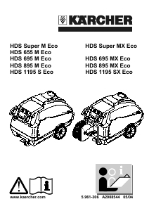 Handleiding Kärcher HDS 695 MX Eco Hogedrukreiniger