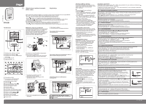 Käyttöohje Hager EK530 Termostaatti