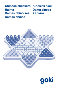 Manual de uso Goki Chinese Checkers