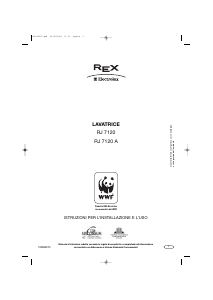 Manuale Electrolux-Rex RJ7120 Lavatrice