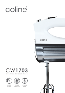 Bedienungsanleitung Coline CW1703 Handmixer