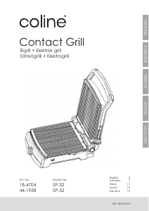 Manual Coline SP-32 Contact Grill