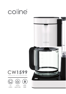 Handleiding Coline CW1599 Koffiezetapparaat
