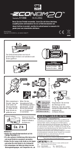 Bedienungsanleitung Cateye HL-EL345G Econom 20 Fahrradlampe