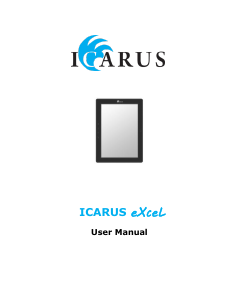 Handleiding ICARUS eXcel E-reader