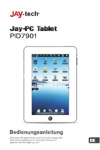 Bedienungsanleitung Jay-Tech PID7901 Jay-PC Tablet