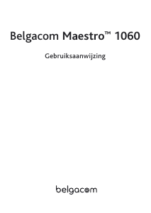 Manual Belgacom Maestro 1060 Phone