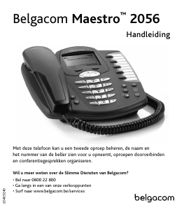 Handleiding Belgacom Maestro 2056 Telefoon