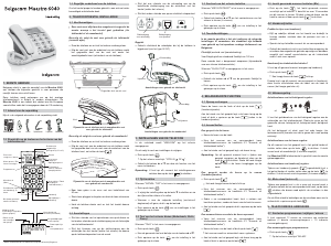 Handleiding Belgacom Maestro 6040 Telefoon