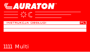 Instrukcja Auraton 1111 Multi Termostat