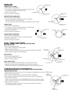 Manual de uso Adidas Process SP1 Reloj de pulsera