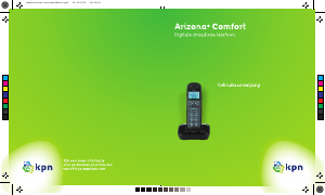 Handleiding KPN Arizona Comfort Draadloze telefoon