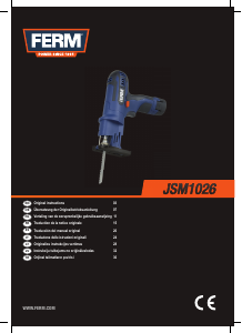 Manual de uso FERM JSM1026 Sierra de calar