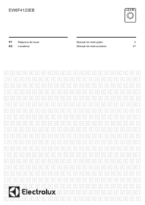 Manual de uso Electrolux EW6F4123EB Lavadora