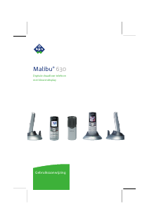 Handleiding KPN Malibu 630 Draadloze telefoon