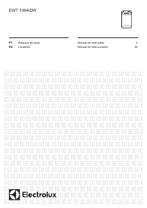 Manual de uso Electrolux EWT1064IDW Lavadora