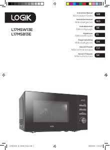 Manual Logik L17MSW13E Microwave