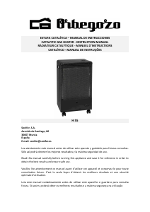 Manual Orbegozo H 55 Heater