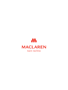 Mode d’emploi Maclaren Twin Techno Poussette