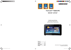 Bedienungsanleitung Medion Lifetab E7310 (MD 98318) Tablet