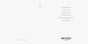 Manual de uso Natuzzi Icon Sofá