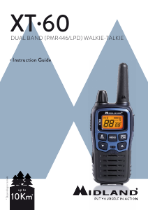 Manual Midland XT-60 Walkie-talkie