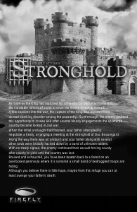 Handleiding PC Stronghold HD