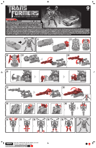 Manual Hasbro 28743 Transformers Mechtech Roadbuster